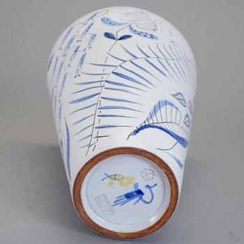 VAS, fajans, Stig Lindberg, Gustavsbergs Studio, 1940-tal.