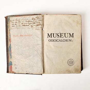 Queen Christina's collections of antique cameos and engraved gemstones, 1751-52.