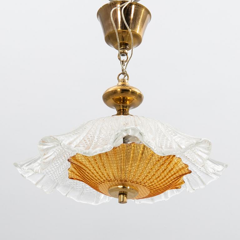 Ceiling lamp, Fåglavik, mid-20th century.
