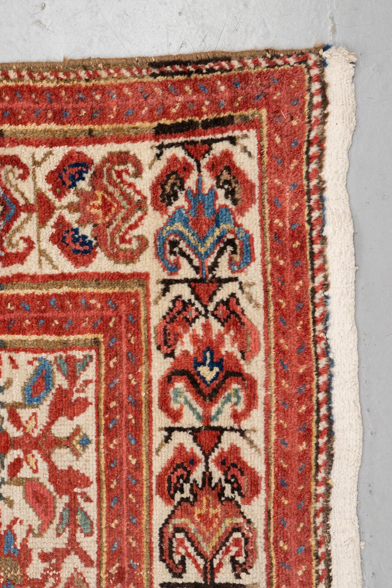 A runner, antique, Malajir, ca 510 x 147 cm.