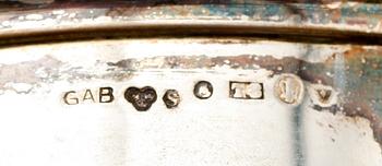 STOP, silver, GAB, Stockholm 1945. Vikt ca 595 g.