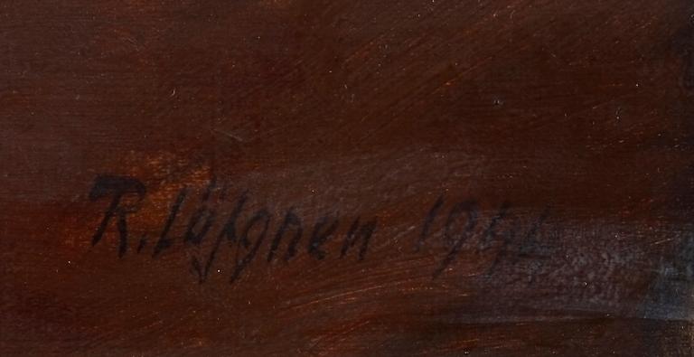 LÖFGREN, ROBERT, olja på duk, sign o dat 1940.