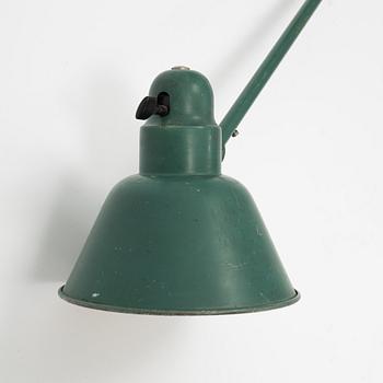 An industrial lamp, mid 20th Century.