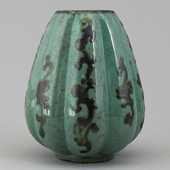 A 1930´s Gabriel Burmeister faience vase.