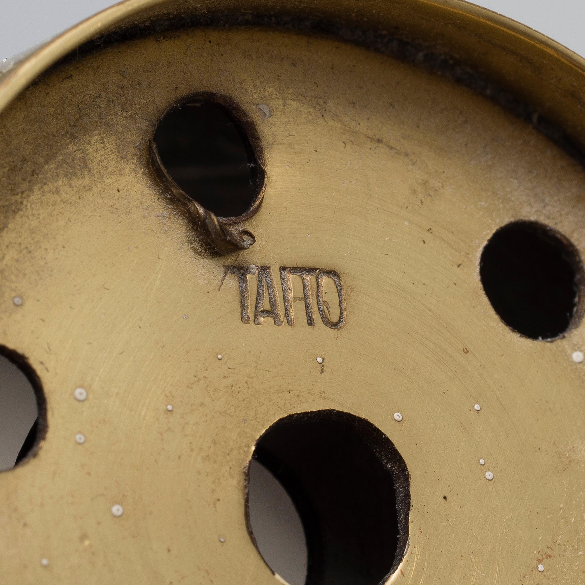 PAAVO TYNELL, A WALL LIGHT. Manufacturer's stamp Taito. 1950s.