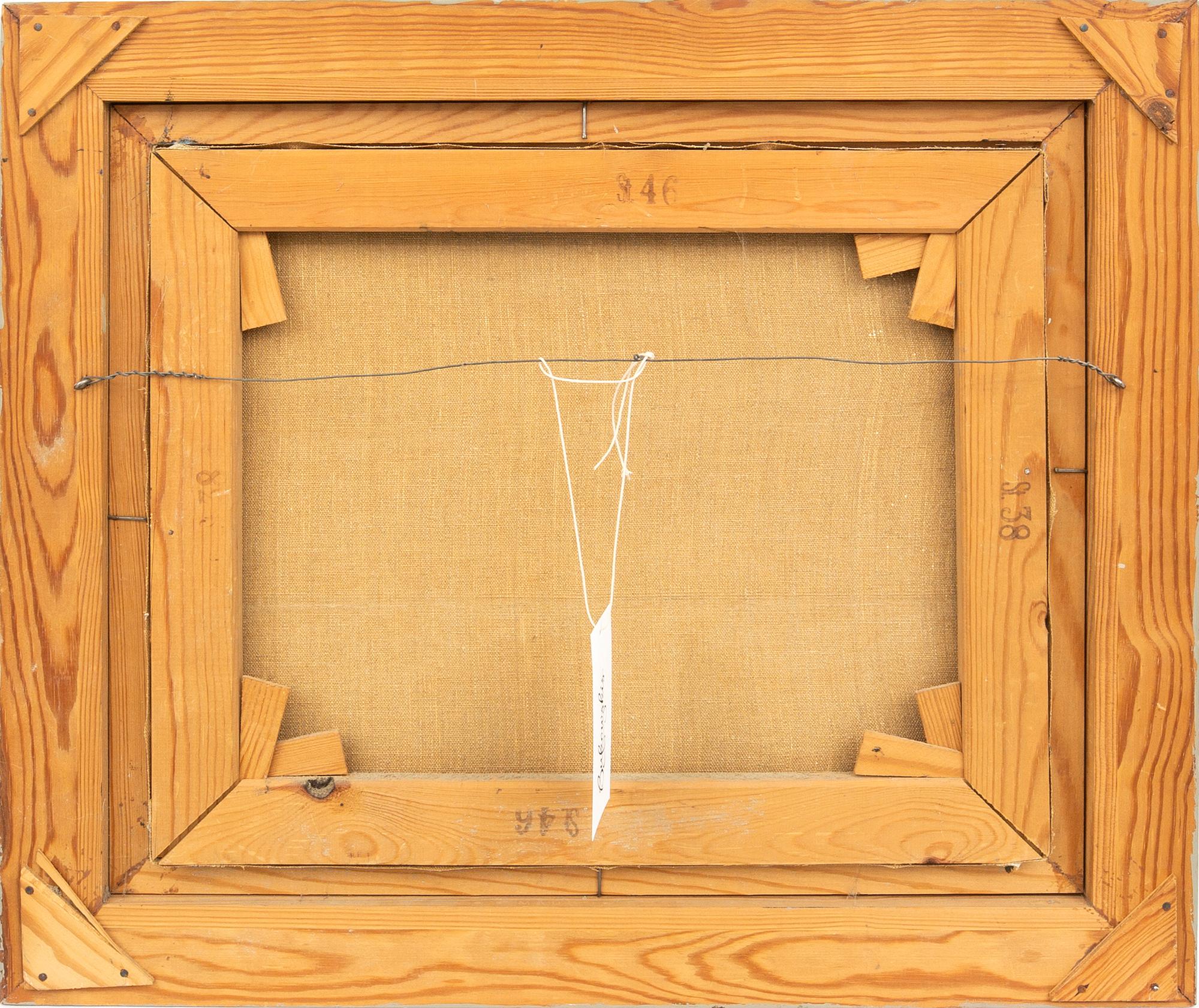 Fabian Lundqvist, olja på duk signerad.