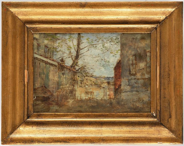 Victor Forssell, "Motiv från Stockholms utkanter".