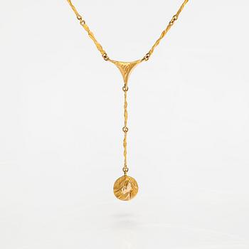 Björn Weckström, Halsband "Pendolo", 14K guld. Lapponia 1999.