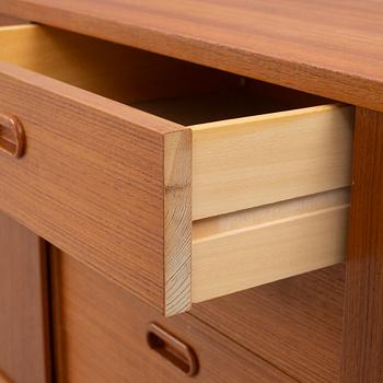 A teak sideboard, 1960s.