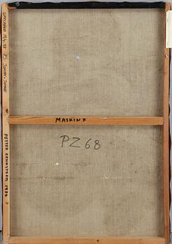 PETTER ZENNSTRÖM, olja på duk, sing a tergo,