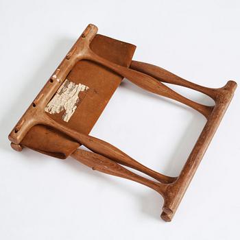 Poul Hundevad, a stool, 'Guldhøj' by Vamdrup, Denmark 1960s.