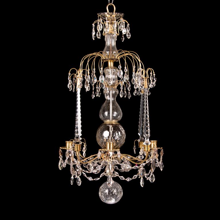 Takkrona, 1800-talets första hälft. Höjd 87 cm.