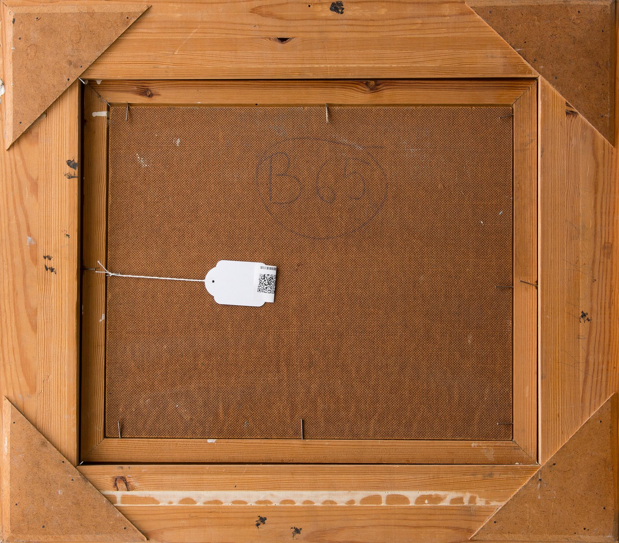 KALLE HEDBERG, olja på pannå.