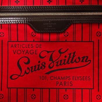 Louis Vuitton, A Damier Ebene 'Neverfull GM' Bag.