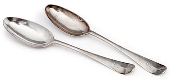 164. SPOONS, TWO PCS.