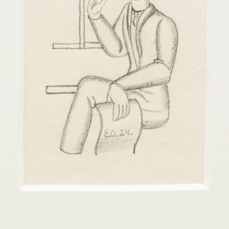 Erik Olson, Self-portrait.