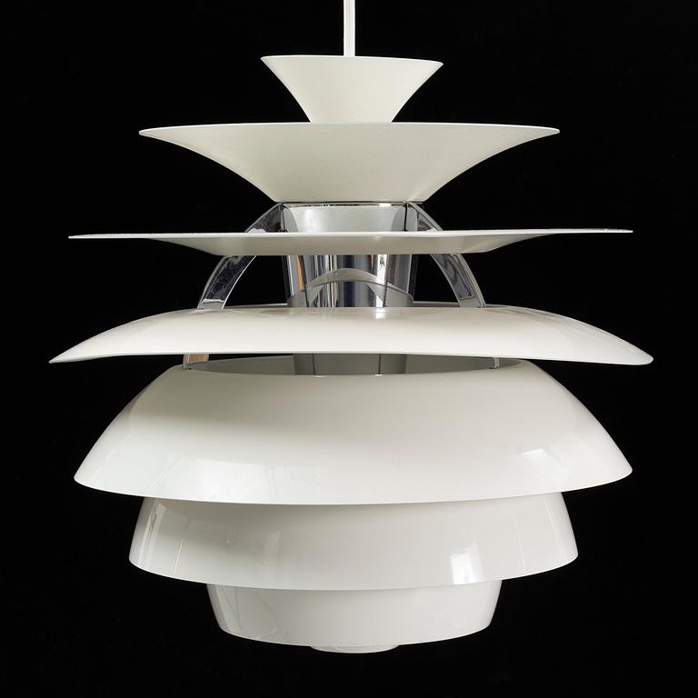 Poul Henningsen, a 'PH Snowball' ceiling light, Louis Poulsen, Denmark.