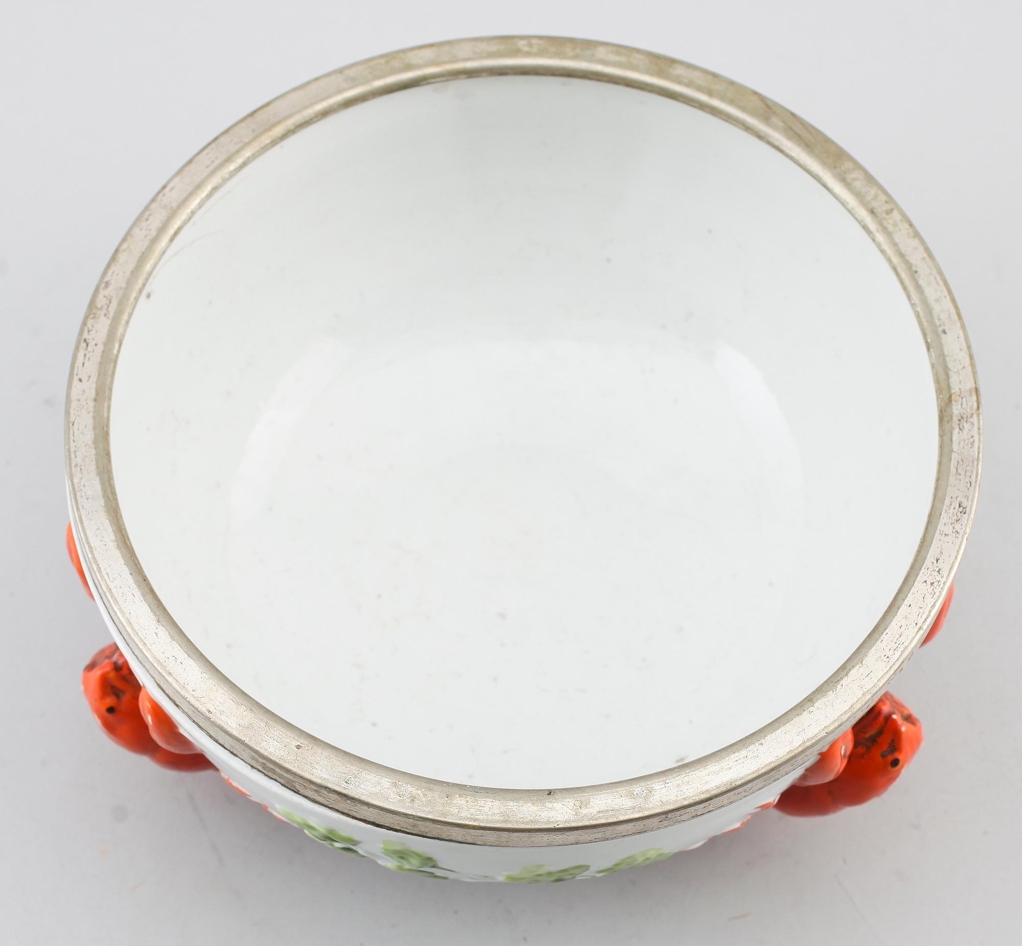 KRÄFTSKÅL, porslin, sekelskiftet 1900.