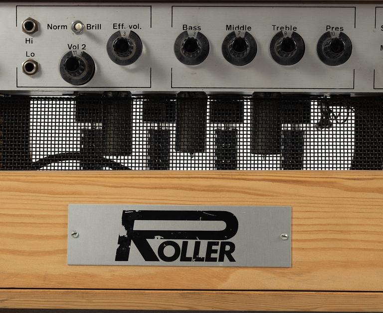 Roller, "Cuntroller 9", guitar amplifier, Sweden, 1980s.