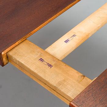 Carl Gustaf Hiort af Ornäs, a mid-20th-century 'Näyttely Senior' dining table and 12 chairs for HMN Huonekalu Nupponen.