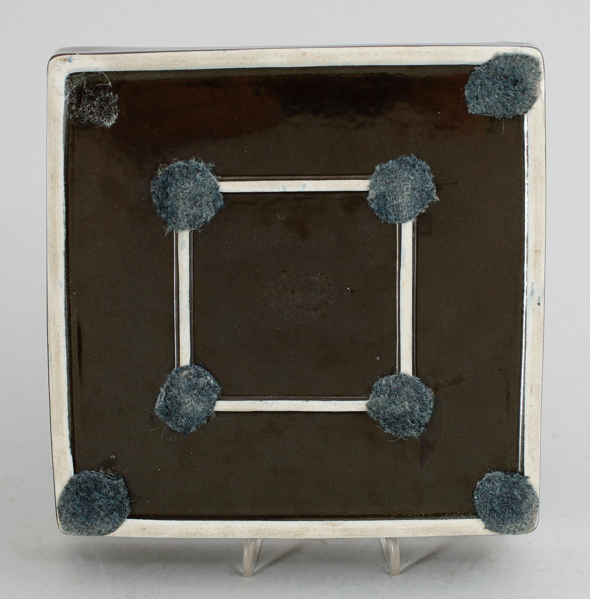 ASKFAT, stengods, "Domino", Stig Lindberg, Gustavsberg.