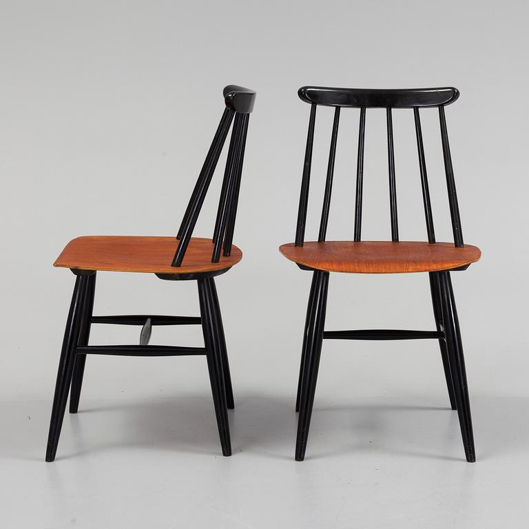 ILMARI TAPIOVAARA, stolar, ett par, Fanett, Edsbyverken, 1900-talets andra hälft.