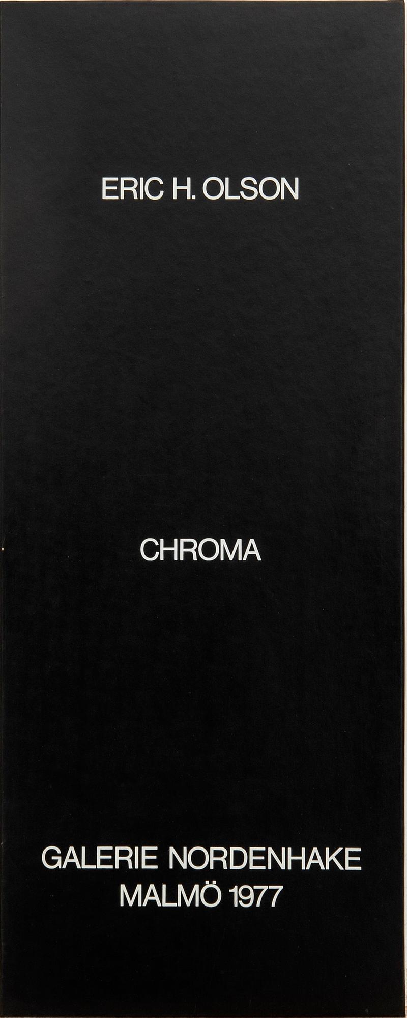 Eric H Olson, "Chroma".