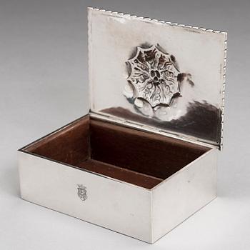 GEORG JENSEN, SKRIN, silver, 195B, Köpenhamn 1919.