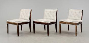 STOLAR, 3 st. Art Déco, 1930-tal.