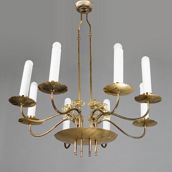 Paavo Tynell, chandelier, for Taito.