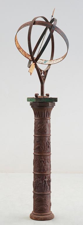 A Johannes Dahl cast iron column, Näfveqvarns Bruk, Sweden 1920's.