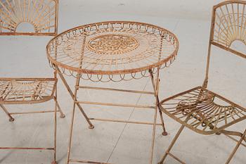 TRÄDGÅRDSGRUPP, 3 delar, modern tillverkning.