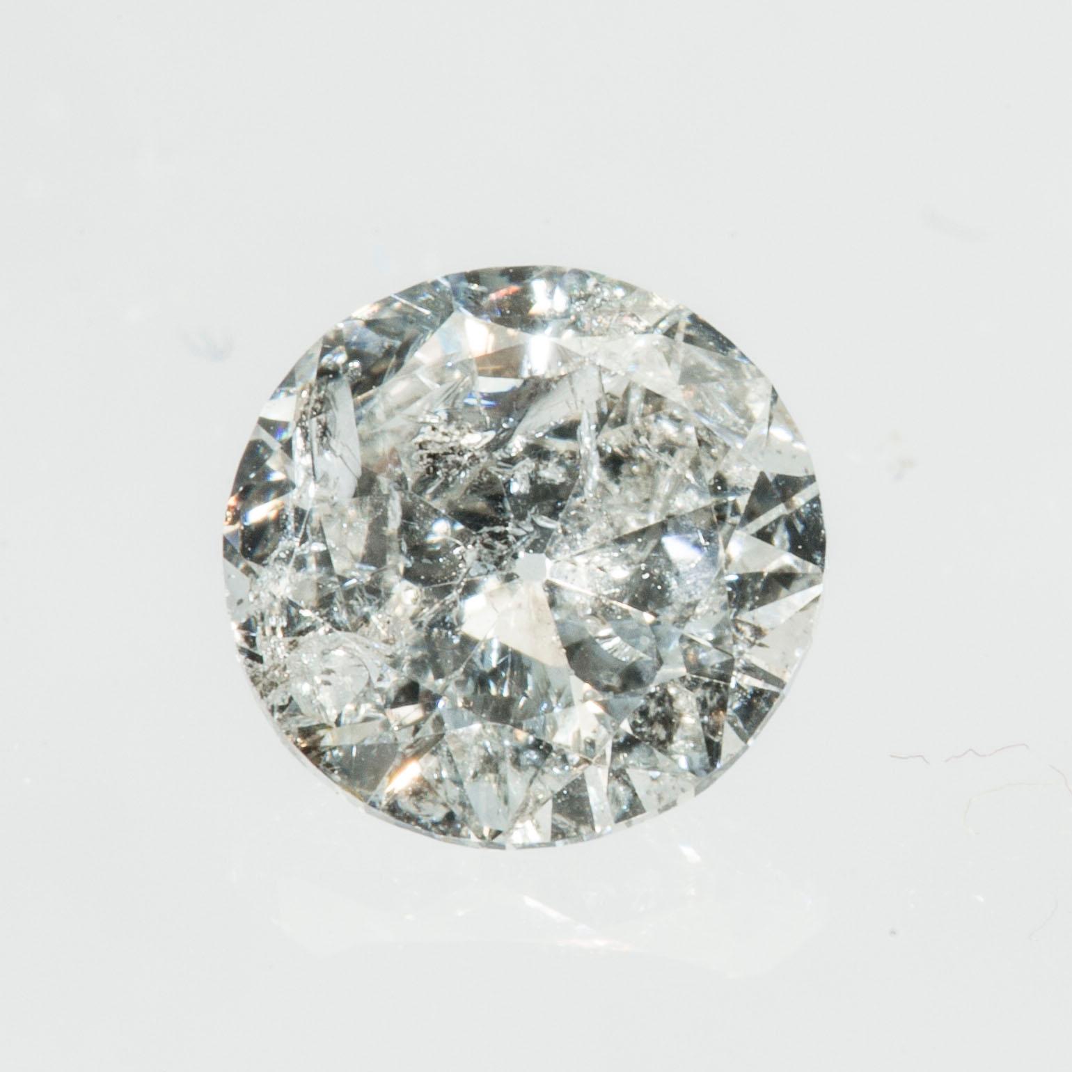 DIAMANT, gammalslipad, oinfattad ca 0.65 ct.