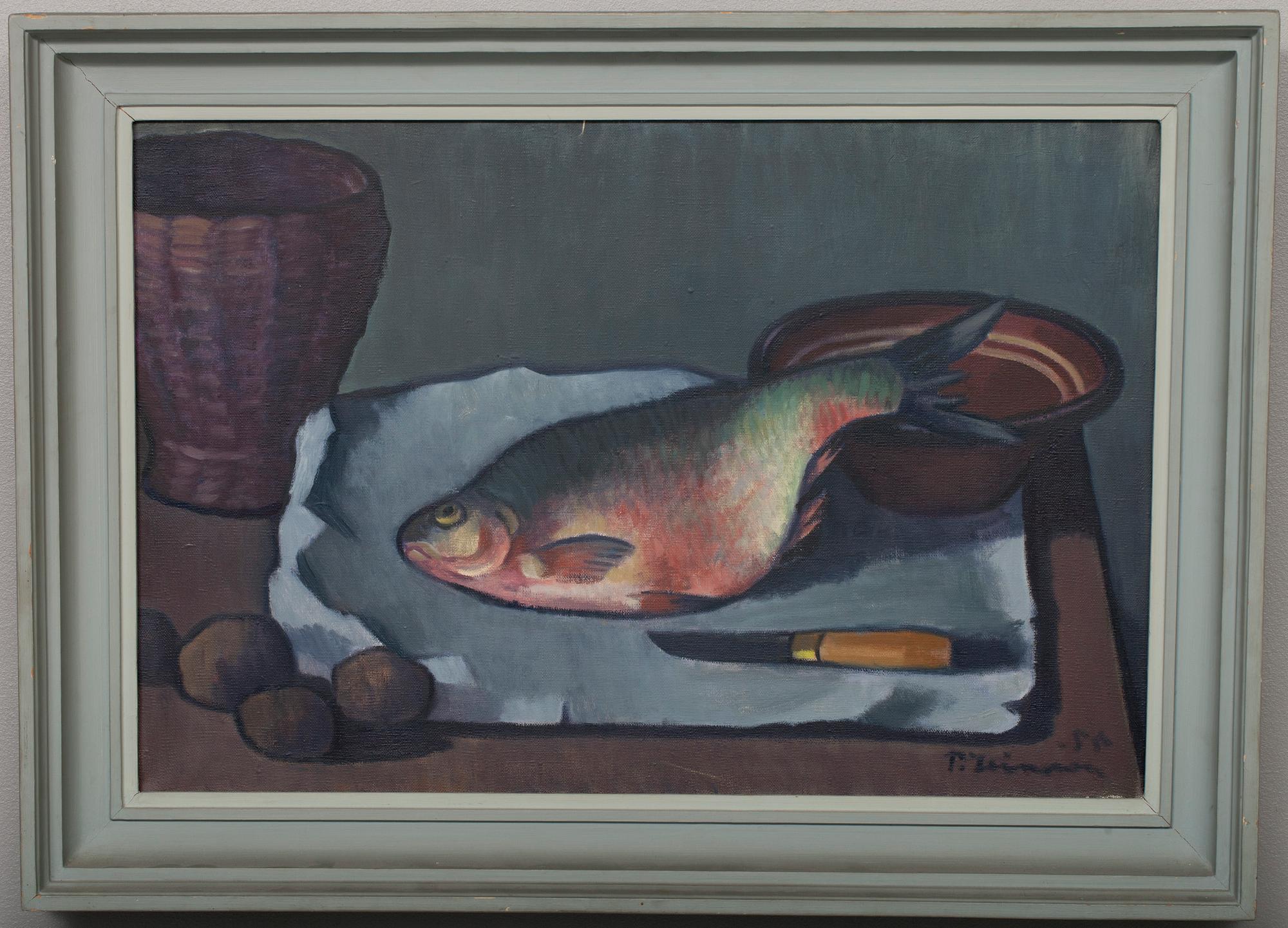 PAAVO LEINONEN, olja på duk, signerad och daterad -55.