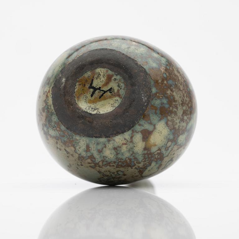 Hans Hedberg, vase, stoneware, Biot, France.