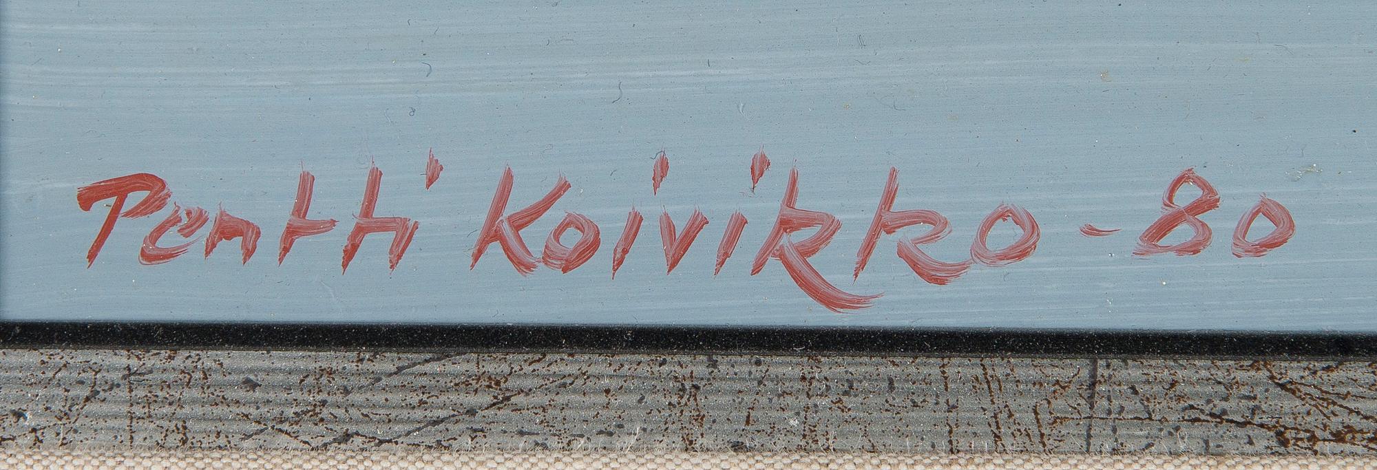 Pentti Koivikko, Pojke med yxa.