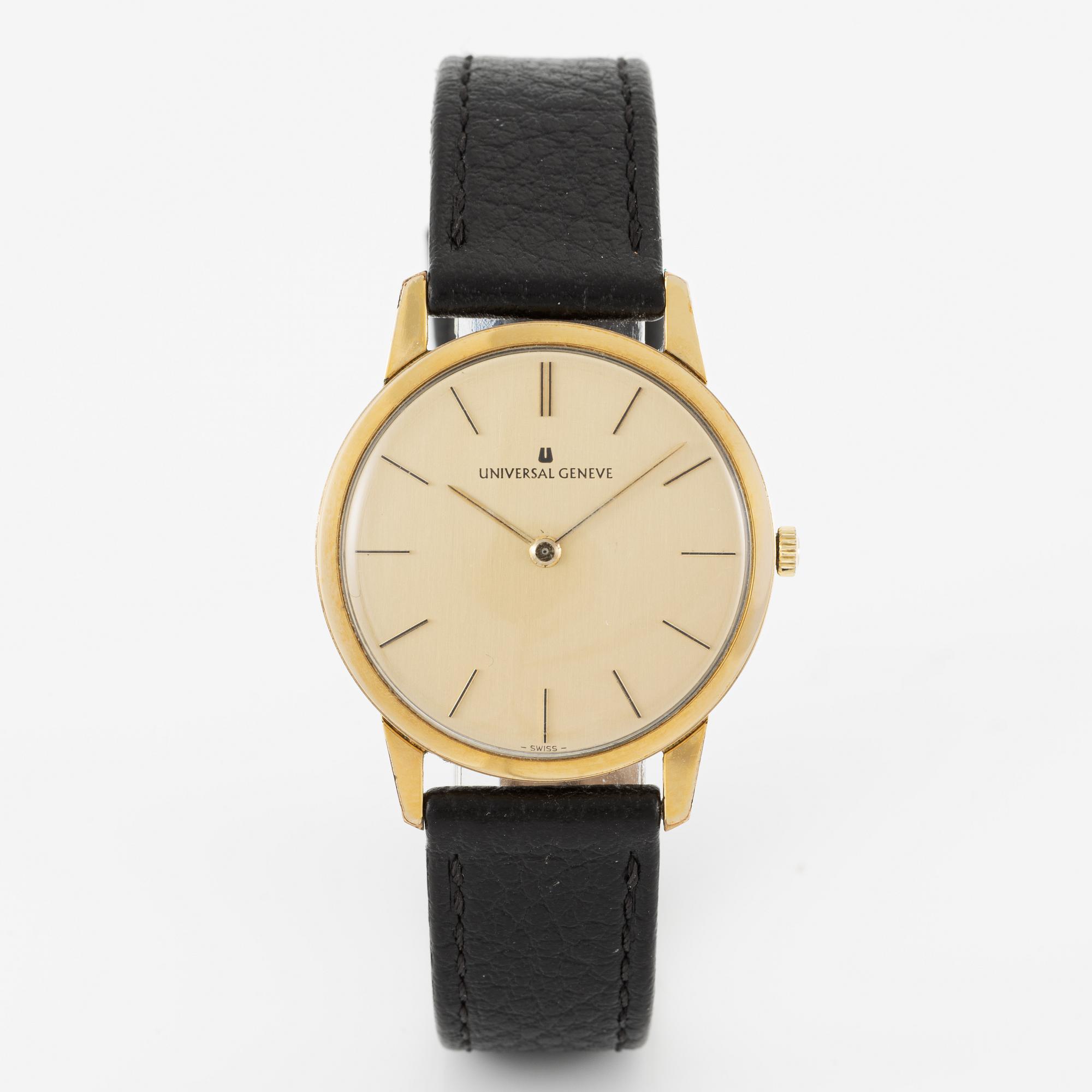 Universal Genève, wristwatch, 31 mm.