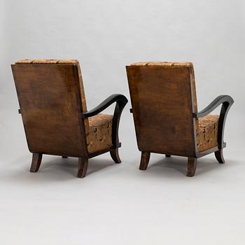 A 1930's armchairs.