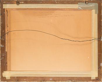 Okänd konstnär, akvarell och gouache, signerad 'Jm Moutte 1867'.