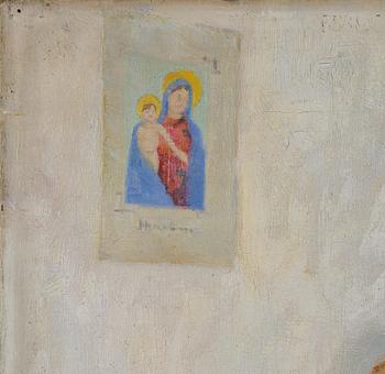 Marie Martha Krøyer, "Italienska med barn" (Modersglädje).