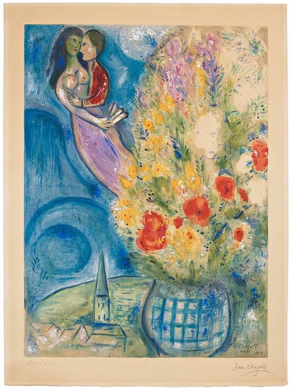 Marc Chagall After, "Les Coquelicots".