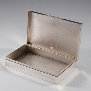 A Wiwen Nilsson sterling box, Lund 1954.