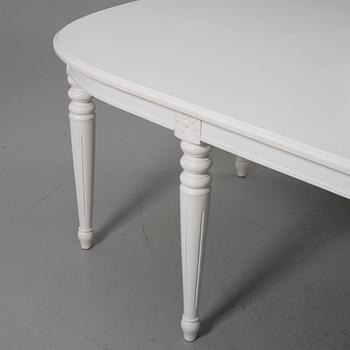 Dining table, Gustavian style, Geromar, 21st century.