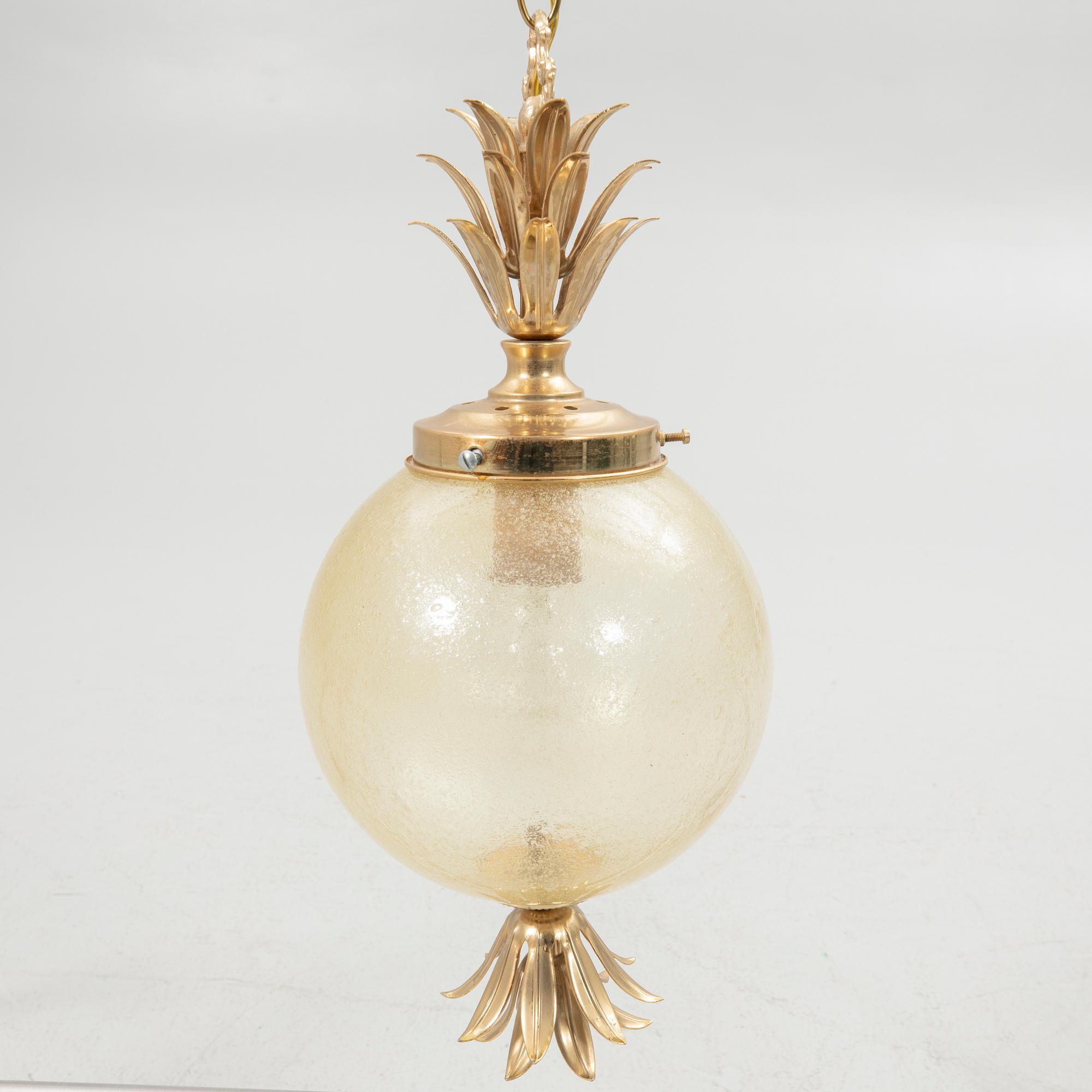 Ceiling lamp, 20th century.