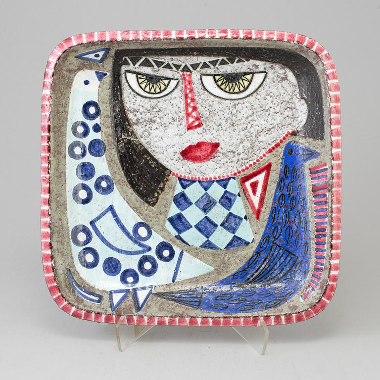 MARI SIMMULSON, fat, lergods, unikat, Upsala Ekeby.