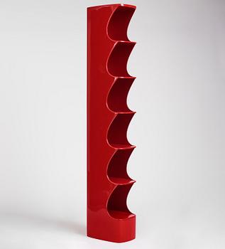 Valérie Doubroucinskis, a "Totem" shelf, Rodier, France, 1970s.