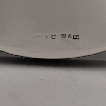 LJUSSTAKAR, ett par, silver, Ceson, Göteborg 1967.