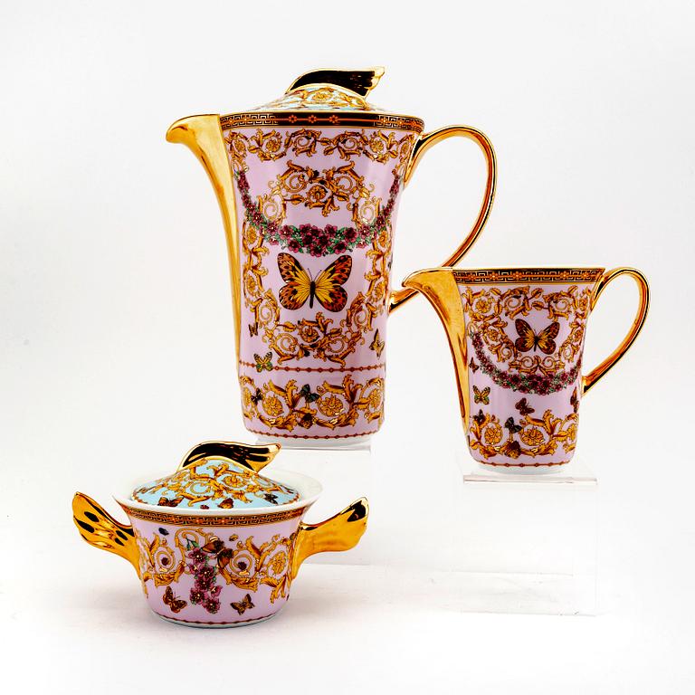 versace, a 31 pcs "Le jardin de Versace" from Rosenthal Germany.