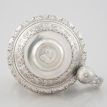 A Swedish 20th century silver tankard, mark of Gustaf Möllenborg - Carl Teodor Féron, Stockholm 1905.