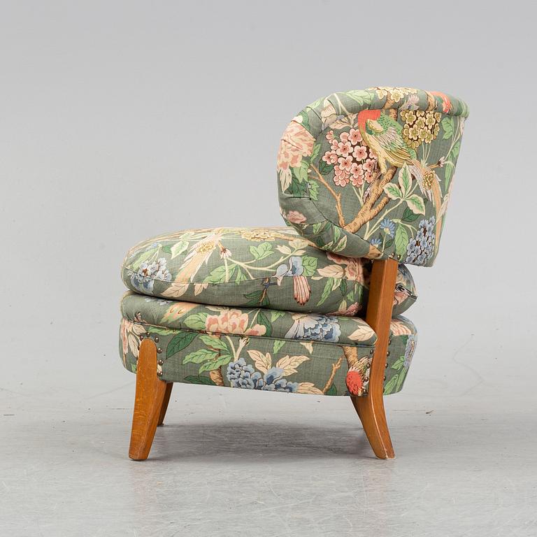 A 'Schulz' easy chairs by Otto Schulz for JIO, mid 20th Century.